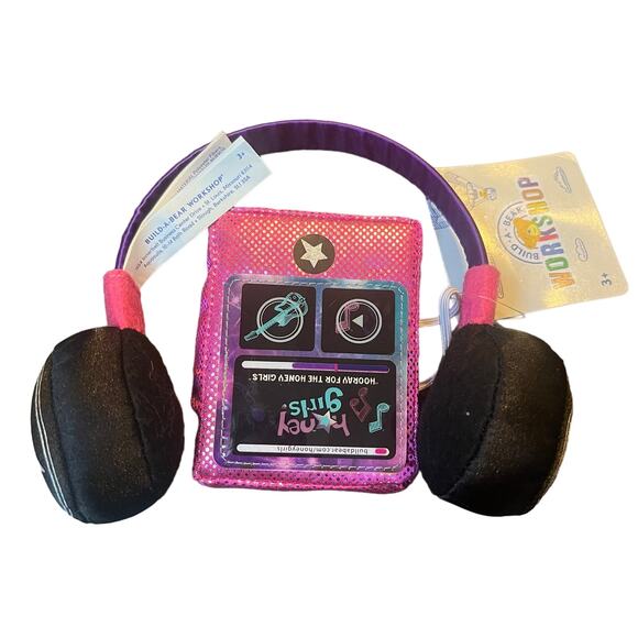 Build a Bear Honey Bear headphones & MP3 player - Picture 1 of 3